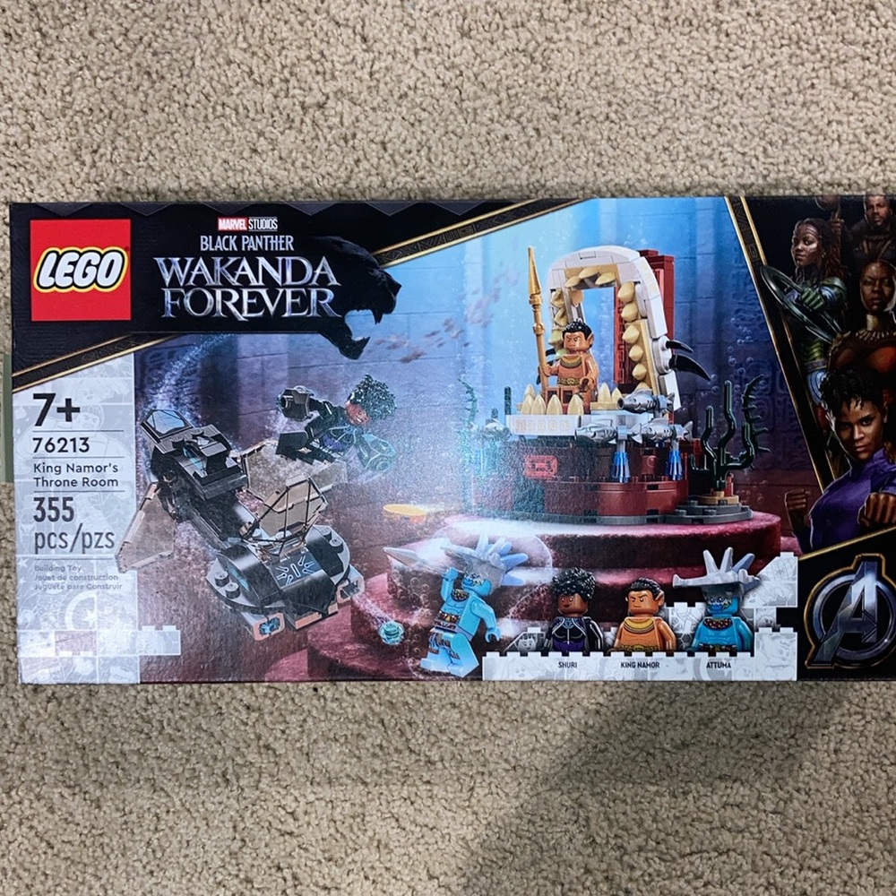LEGO Black Panther Wakanda Forever King Namor’s Throne Room Set 76213 NWT - Picture 9 of 12